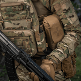 M-Tac Tourniquet Pouch Elastisk VELCRO Gen.II taktisen liivin maastokuviossa käytössä