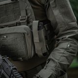 M-Tac Tourniquet Pouch Elastisk VELCRO Gen.II kiinnitetty taktiseen liiviin, Cordura 500D ja Texcel-hihnat kestävyyttä varten