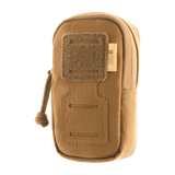 M-Tac PC Utility Pouch Elite tan Cordura, MOLLE-järjestelmällä, Velcro-paneelilla ja poistoaukolla, sopii pienten tavaroiden säilytykseen, 13 x 6 x 3 cm