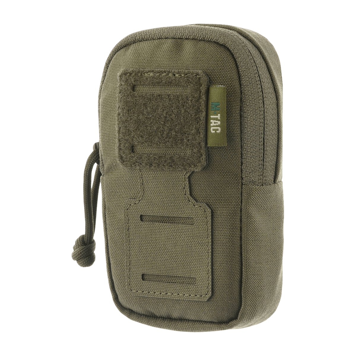 M-Tac PC Utility Pouch Elite monipuolinen 500D Cordura-laukku MOLLE-liitännällä ja Velcro-paneelilla, vihreä