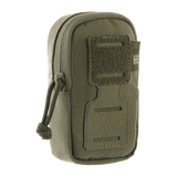 M-Tac PC Utility Pouch Elite oliivinvärinen Cordura, MOLLE-liitäntä ja Velcro-paneeli patchien kiinnitykseen, 13 x 6 x 3 cm, pohjan poistoaukko taktiseen käyttöön