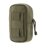 M-Tac PC Utility Pouch Elite 500D Cordura-tasku MOLLE-liitännällä, pohjan poistoaukko ja Velcro-paneeli patchien kiinnitykseen, 13 x 6 x 3 cm