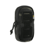 M-Tac Utility Shoulder Pouch Elite Gen.II Cordura 500D Multicam Black, Velcro-panel ja MOLLE-system säilytystä varten.