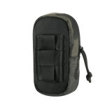 M-Tac Utility Shoulder Pouch Elite Gen.II Cordura 500D Multicam Black, MOLLE-system ja Velcro-panel, ihanteellinen avainvarusteille.