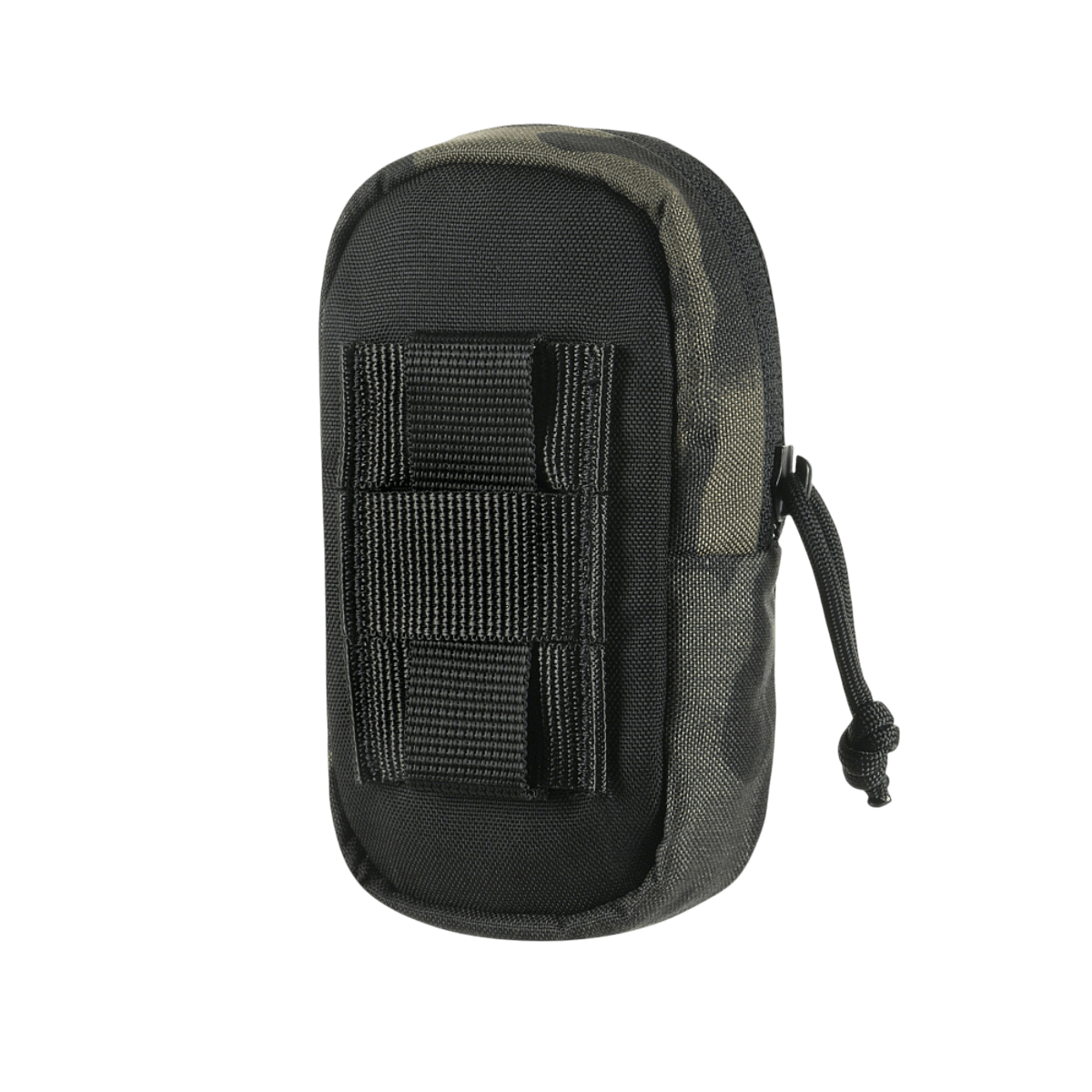 M-Tac Utility Shoulder Pouch Elite Gen.II Cordura 500D Multicam Black, MOLLE-system ja Velcro-panel, ihanteellinen avainvarusteille.