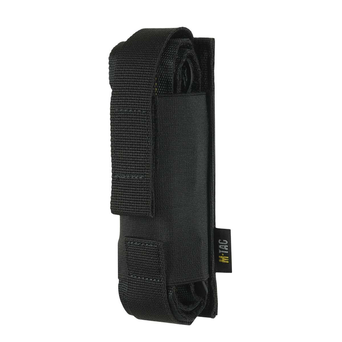M-Tac Tourniquet Pouch Elastisk med MOLLE Gen.II, musta, joustava MOLLE-tasku tourniquetin nopeaan säilytykseen, koko 15x5 cm.