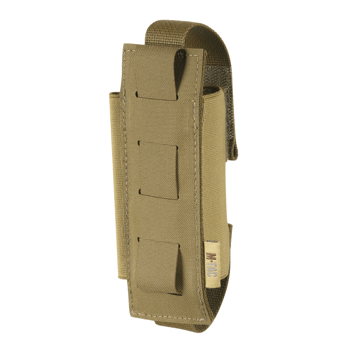 M-Tac Elastisk Tourniquet Pouch Molle Gen.III Cordura Squadron -materiaalista C-A-T tourniquetille, kuminauhakiinnitys ja nopea pääsy.