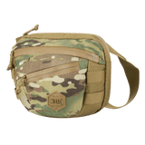 M-Tac Sphaera Hex Hardsling Taske Gen.II Elite camouflagedesignilla, säädettävä olkahihna ja useita vetoketjutaskuja.