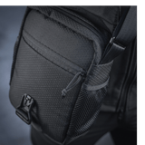 M-Tac Satellite Magnettaske Gen. II Elite Hex, musta Cordura Hex, NIJ-sertifiointi, näkyvä tasku ja säädettävä remmi, galleria-asento 1.