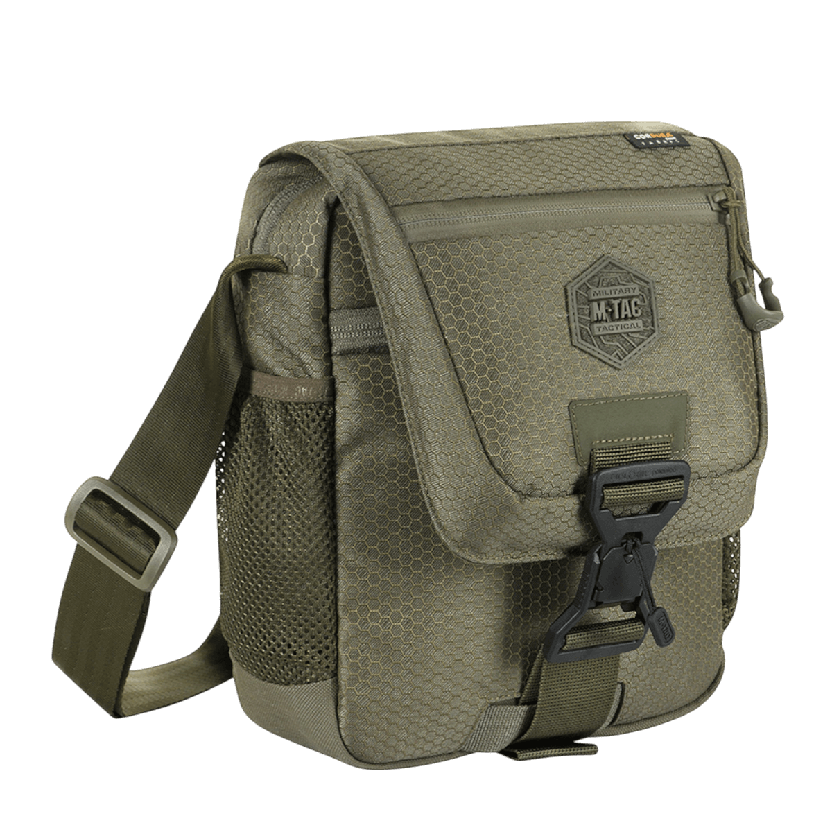 M-Tac Satellite Magnettaske Gen. II Elite Hex, monitoimilaukku kestävästä Cordura Hex -kankaasta, sopii piilotettuun aseenkantoon.