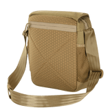 M-Tac Satellite Magnettaske Gen. II Elite Hex, hiekka Cordura Hex, NIJ-sertifiointi, galleria-asento 1, säädettävä olkaremmi.