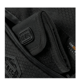 M-Tac Satellite Magnettaske Gen. II Elite Hex, musta Cordura Hex, NIJ-sertifiointi, painotus kestävyydessä ja toiminnallisuudessa, galleria-asento 1.