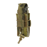 M-Tac Pistol Mag Pouch Gen.3 camo-kuosissa, suunniteltu Glockille ja monitoimityökaluille, MOLLE-kiinnitys, Cordura 500D.
