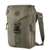 M-Tac Magnet XL Taske Elite Hex olkahihnalla ja FidLock-lukitusjärjestelmällä vihreänä, sopii universaalihölsterille.