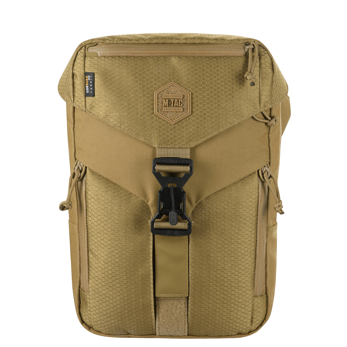 M-Tac Magnet XL Taske Elite Hex beige, FidLock-lukitus ja Velcro-paneeli universaalihölsterille.