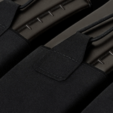 M-Tac Elastinen Triple Magazine Pouch Elite Cordura 500D:stä kolmelle AK/AR-lippaalle, helppo pääsy ja luotettava kiinnitys.