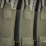 M‑Tac Elastinen Triple Magazine Pouch Elite kolmelle lipalle, Cordura 500D-materiaali, MOLLE-yhteensopiva kenttäkäyttöön