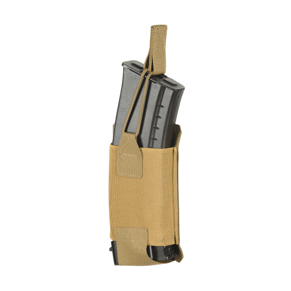 M‑Tac Elastinen Single Magazine Pouch Elite, kompakti ja toimiva AK/AR-lippapidike, Cordura 500D, MOLLE-yhteensopiva