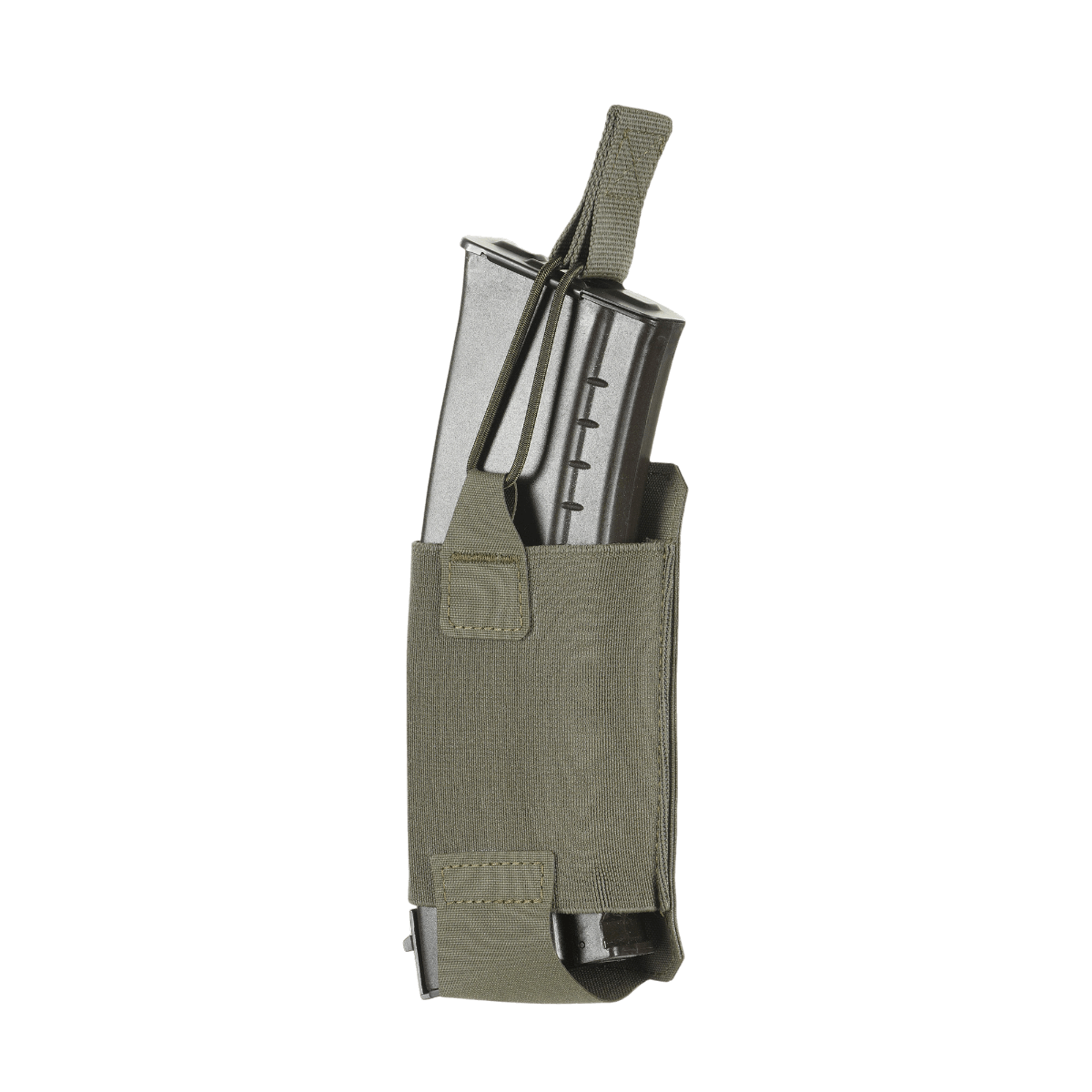 M‑Tac Elastinen Single Magazine Pouch Elite Cordura 500D-materiaalista AK/AR-lipalle, kiinnitetty MOLLE Laser Cut -järjestelmään