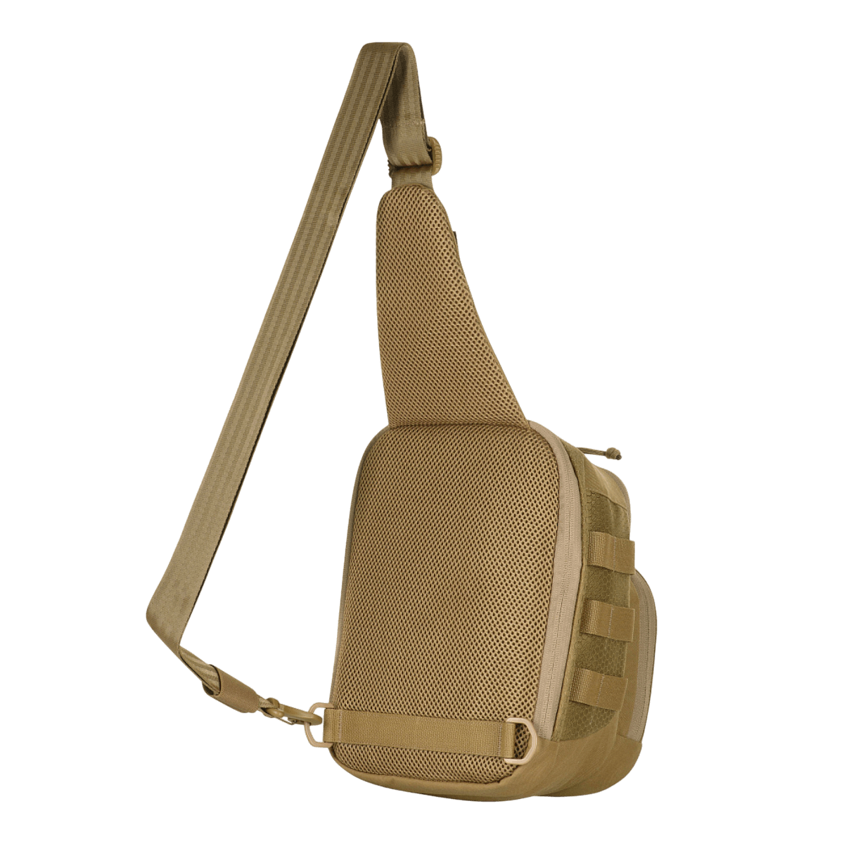 M‑Tac Cross Bag Elite Hex, taktinen sling-laukku, 5 l, Cordura 500, MIL-SPEC-hihnat, täydellinen arkeen ja varusteille.
