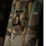 M-Tac Smartphone Lomme Elite Large Hex maastokuvioisena WJ-magneettisoljella, valmistettu kulutusta kestävästä CORDURA HEX -materiaalista.