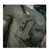 M-Tac Smartphone Lomme Elite Large Hex kestävästä CORDURA HEX -materiaalista, ihanteellinen päivittäiseen älypuhelimen säilytykseen jopa 6,5 tuumaa.