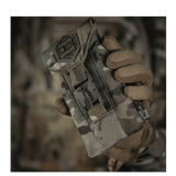 M-Tac Smartphone Lomme Elite Large Hex maastokuvioisena WJ-magneettisoljella ja kulutusta kestävästä CORDURA-materiaalista.