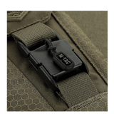 M-Tac Smartphone Lomme Elite Large Hex -magnettisoljenn yksityiskohta valmistettuna kestävästä CORDURA HEX -materiaalista.
