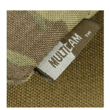 Lähikuva Multicam-merkistä M-Tac Smartphone Lomme Elite Large Hexissä, tehty Cordura HEX -kankaasta.
