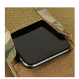 M-Tac Smartphone Lomme Elite Large Hex Cordura HEX -materiaalista magneettisoljella, musta älypuhelin maastokuosisessa kotelossa, sopii 6,5 tuumalle.