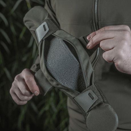 M‑Tac olkahihnan pehmike 50 mm Elite kestävästä Cordura-materiaalista 3D-mesh-ventilaatiojärjestelmällä.