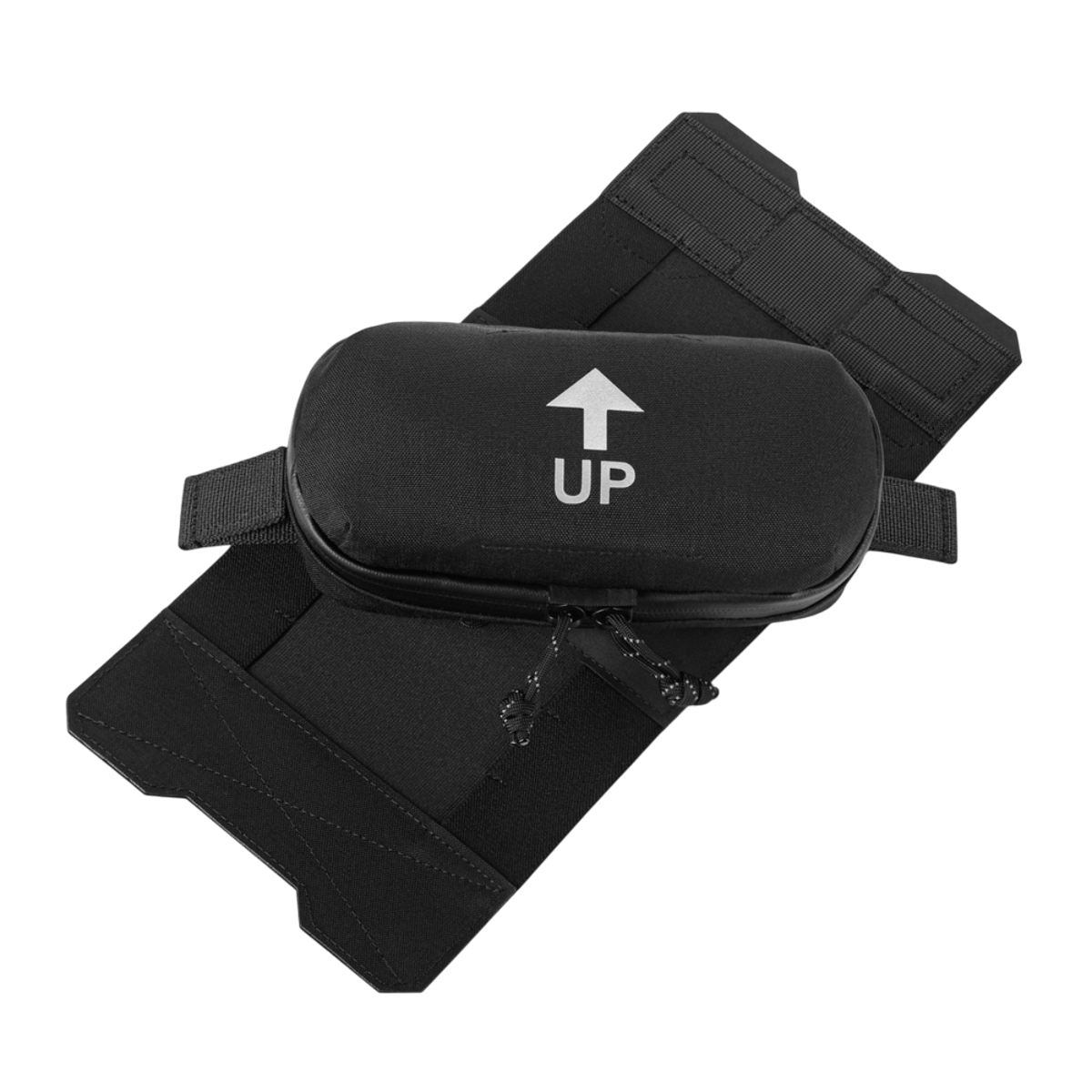 M‑Tac Horizontal Medical Pouch Elite, käytännöllinen kenttäensiapupussi, valmistettu Cordura 500D:stä YKK AquaGuard -vetoketjulla.
