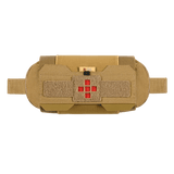 M-Tac Horizontal Medical Pouch Elite Cordura 500D:stä, kenttäensiapupakkaus, vesitiivis YKK AquaGuard -vetoketju, IFAK-järjestäjä.