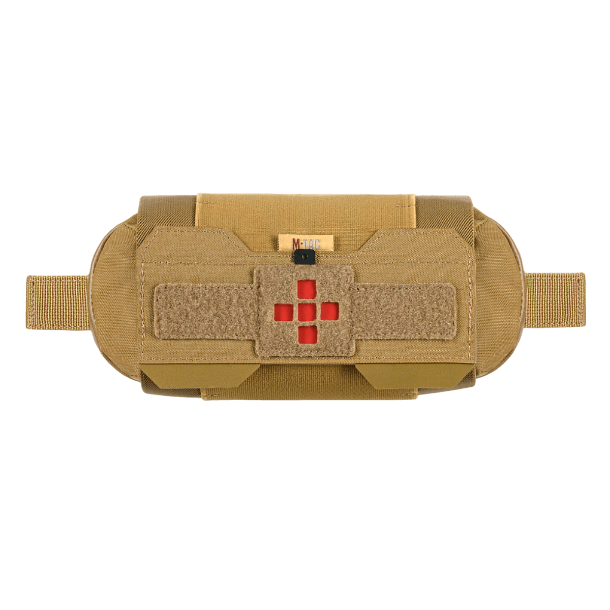 M-Tac Horizontal Medical Pouch Elite Cordura 500D:stä, kenttäensiapupakkaus, vesitiivis YKK AquaGuard -vetoketju, IFAK-järjestäjä.