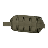 M-Tac Horizontal Medical Pouch Elite vihreänä Cordura 500D:llä ja YKK AquaGuard vesitiiviillä vetoketjulla, sopii sotilasensiapuun.