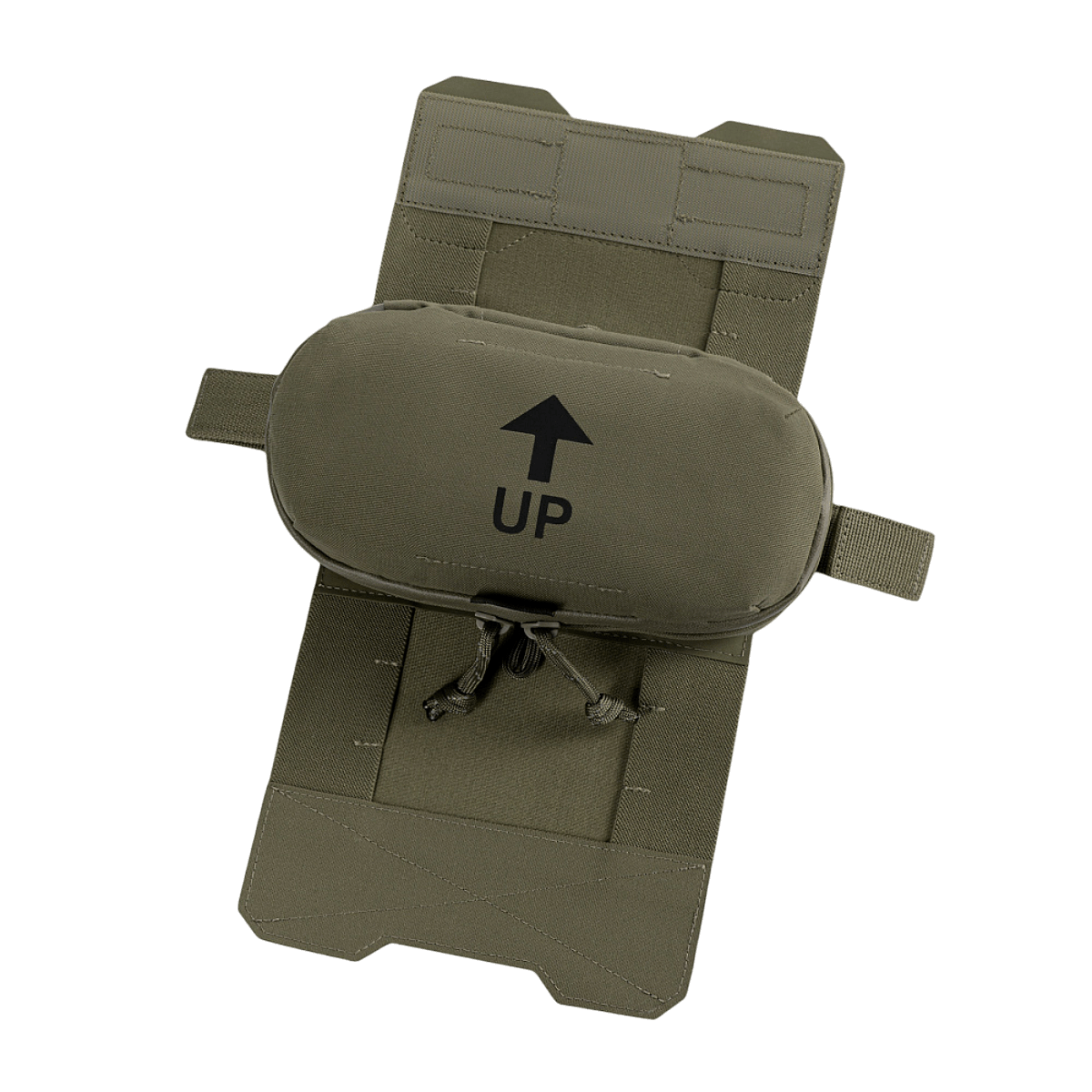 M‑Tac Horizontal Medical Pouch Elite Cordura 500D:llä ja sisäjärjestäjällä, YKK AquaGuard -vetoketju kenttäapua varten.