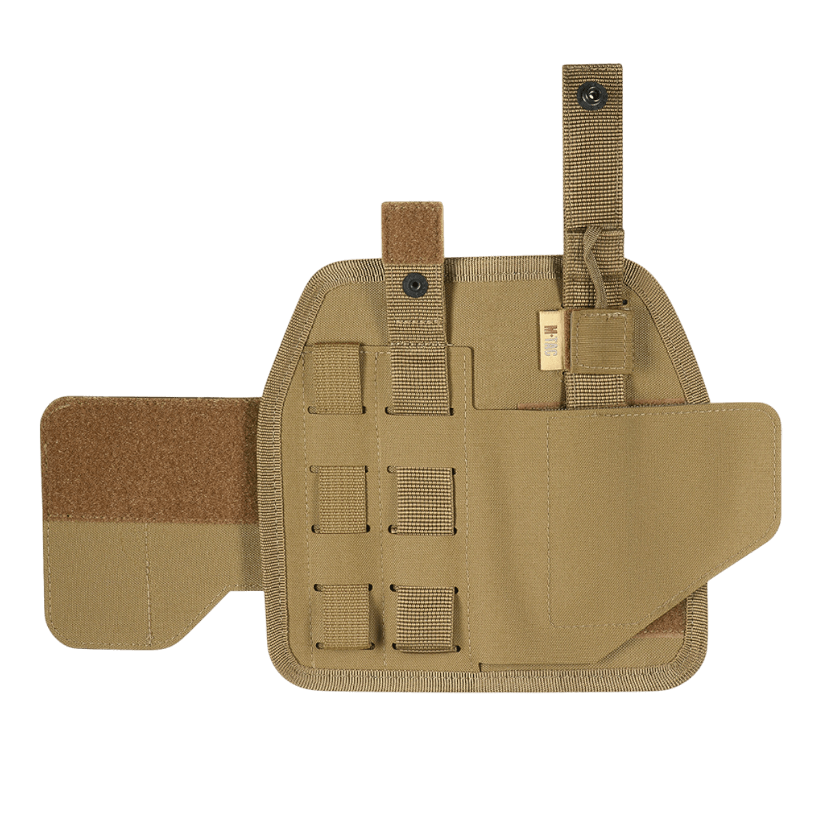 M-Tac Universal taktinen kotelo Elite vasen laminoitu Cordura 500D, säädettävä koko, NIJ-sertifiointi, galleria-asento 1.