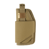 M-Tac Universal taktinen kotelo Elite vasen laminoitu Cordura 500D, säädettävä koko, NIJ-sertifiointi, galleria-asento 1.