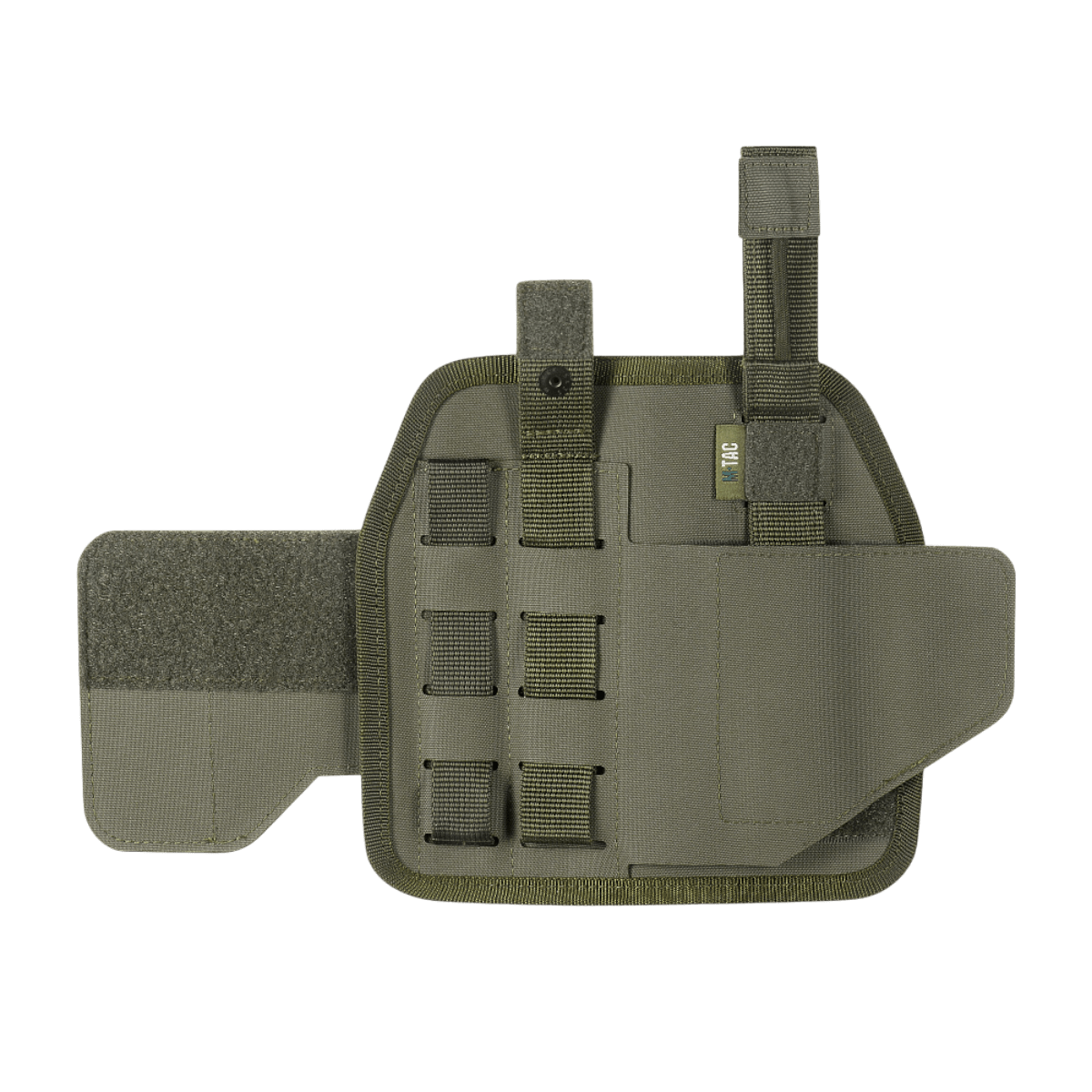 M-Tac Universal taktinen kotelo Elite vasen laminoitu Cordura 500D, säädettävä istuvuus, NIJ-sertifiointi, galleria-asento 1.