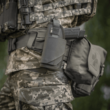 M-Tac Universal taktinen kotelo Elite vasen laminoitu Cordura 500D, NIJ-sertifiointi, säädettävä istuvuus, galleria-asento 1.