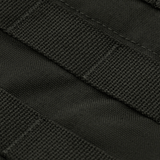 Yksityiskohta MOLLE-remmeistä M‑Tac Front Panel Cuirass QRS:ssä Cordura 500D:ssä, Woojin-koukut ja Velcro.