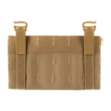 M‑Tac Front Panel Cuirass QRS Cordura 500D:ssä MOLLE-remmeillä ja Woojin‑osilla. Sopii sotilaskäyttöön.