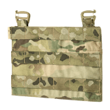 M‑Tac Front Panel Cuirass QRS:lle camo-kuvioinnilla, kevyt ja kompakti muotoilu, MOLLE-järjestelmä, sopii sotilaskäyttöön.