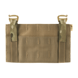 M‑Tac Front Panel Cuirass QRS MOLLE-järjestelmällä, kevyt ja kestävä muotoilu sotilaskäyttöön. Sopii lisävarusteiden kiinnitykseen.
