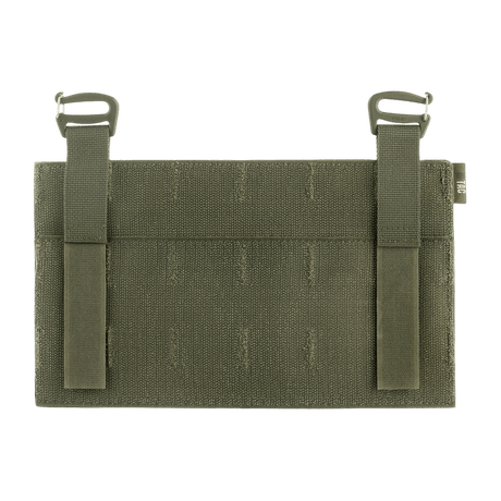 M‑Tac Front Panel Cuirass QRS Cordura 500D:ssä MOLLE-remmeillä ja Woojin‑osilla, sopii sotilaskäyttöön ja lehtien säilytykseen.