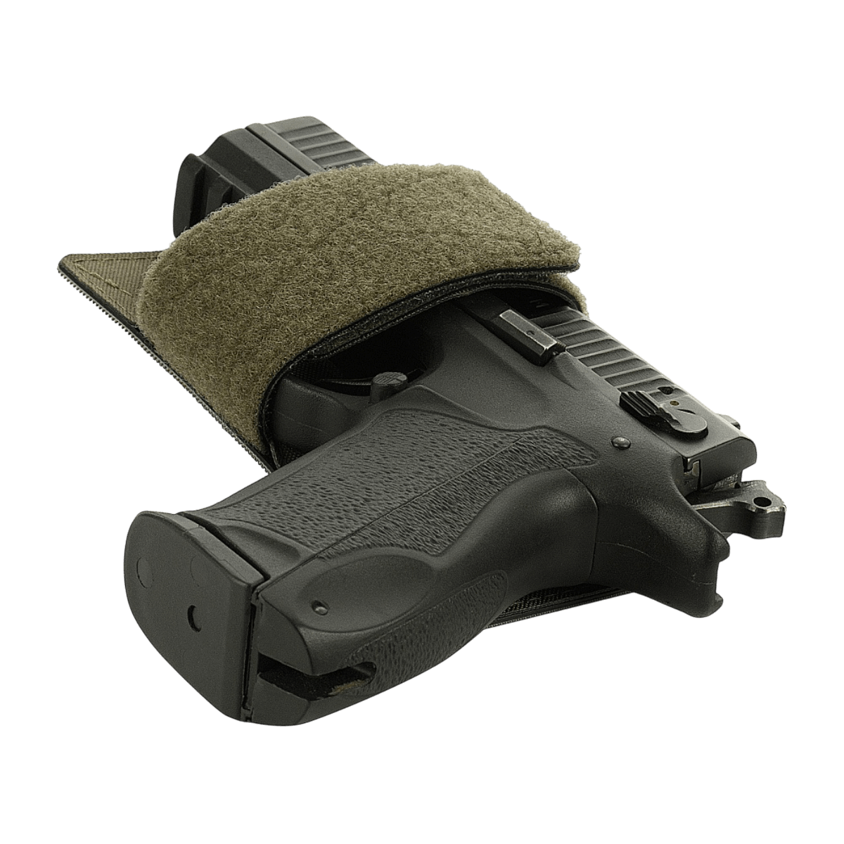 M-Tac Hylster-Insert Light taktiseen laukkuun piilotettuun aseenkantoon, säädettävä tarranauha eri malleille, nopea pääsy.