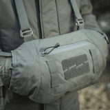 M-Tac Taktisk Håndvarmer Elite harmaasta Cordura 500D -materiaalista, sopiva kylmiin olosuhteisiin, pehmeällä Polartec-fleecevuorella ja G-Loft-eristyksellä