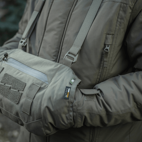 M-Tac Taktisk Håndvarmer Elite kestävästä Cordura 500D:stä ja fleecestä, sopii kylmään säähän