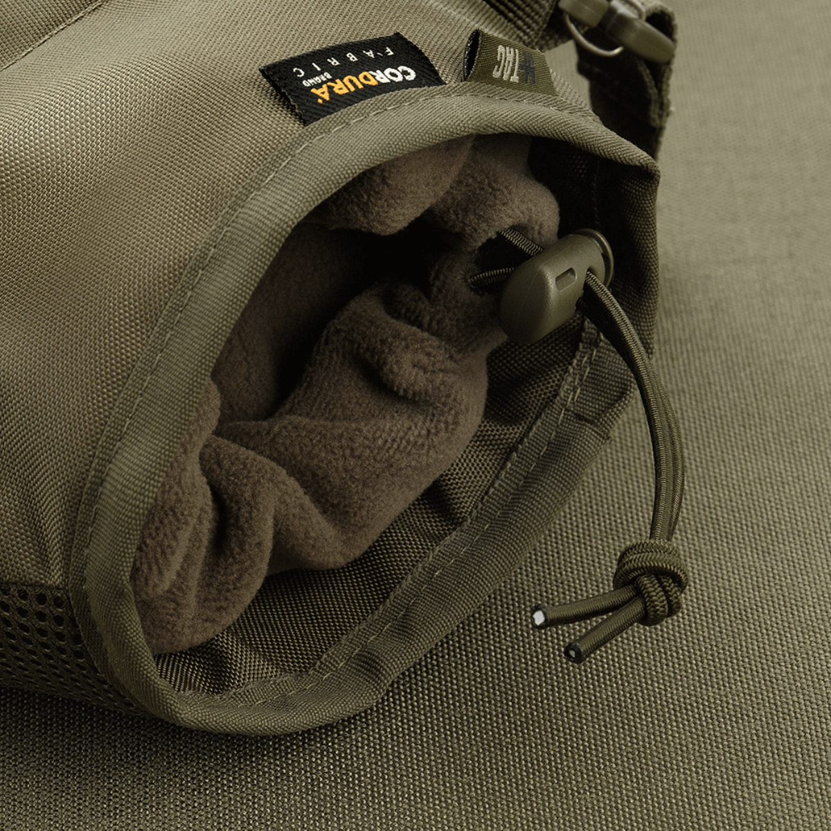 M-Tac Taktisk Håndvarmer Elite Cordura-kankaasta, pehmeällä fleecevuorella, sopii kylmiin olosuhteisiin ja mukavaan käyttöön