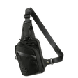 M-Tac Sling Pistoltaske Elite Hex mustana Cordura 1000D:llä, säädettävä olkahihna ja neljä lokeroa, tyylikäs ja kestävä laukku piilotetun aseen kuljetukseen.